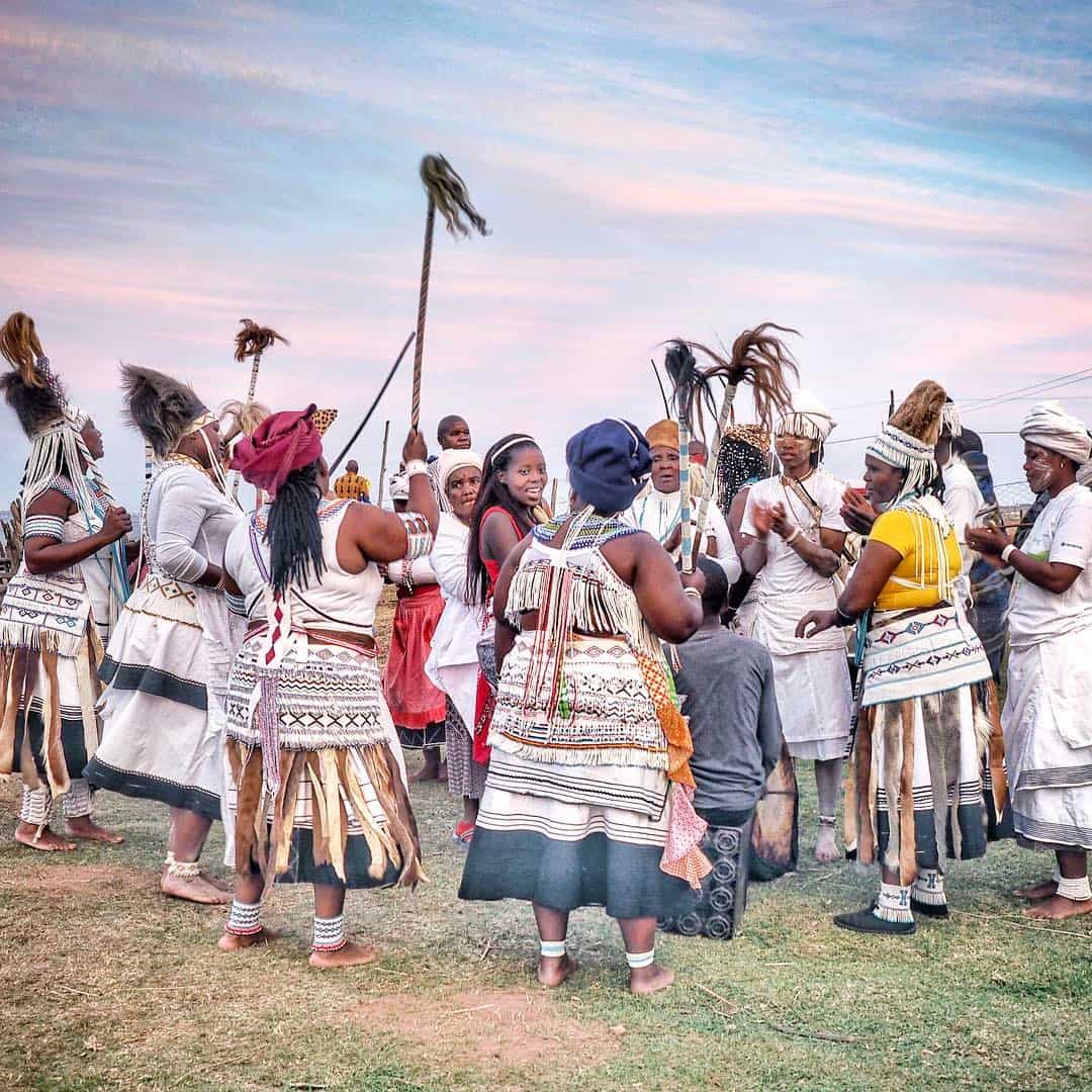 Songomas in South Africa Sangoma photograph