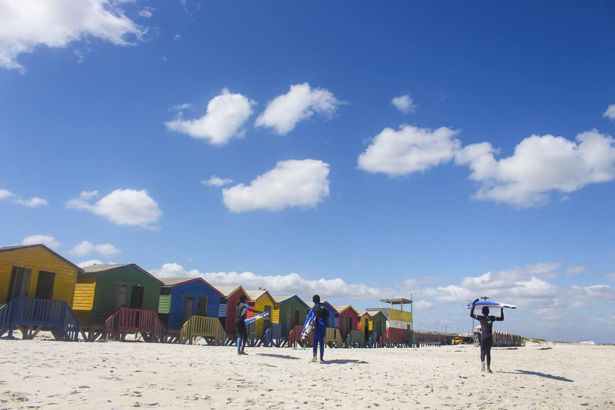 colby Ibali Photo Collective colourful houses on the beach