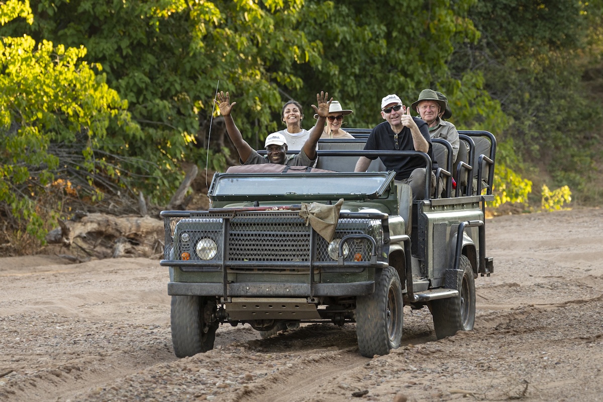 game drive during photo safari